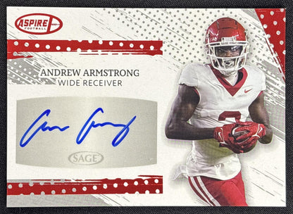 Andrew Armstrong 2025 SAGE Aspire Auto Red