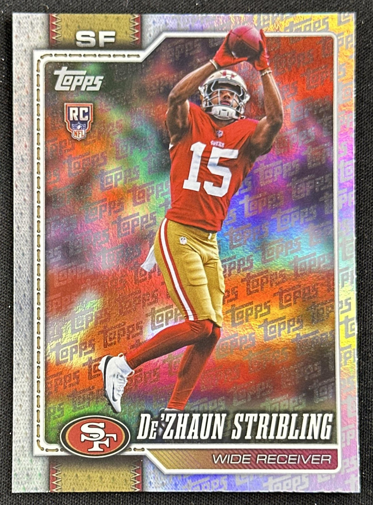 De'Zhaun Stribling 2026 Topps Flagship Fanatics Foil 49ers