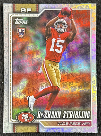 De'Zhaun Stribling 2026 Topps Flagship Fanatics Foil 49ers