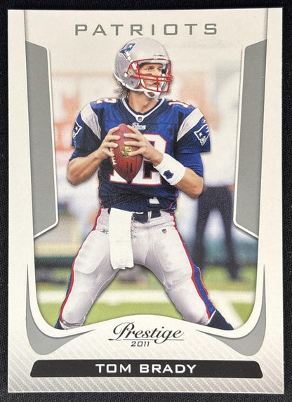 Tom Brady 2011 Panini Prestige Patriots Sports Trading Cards