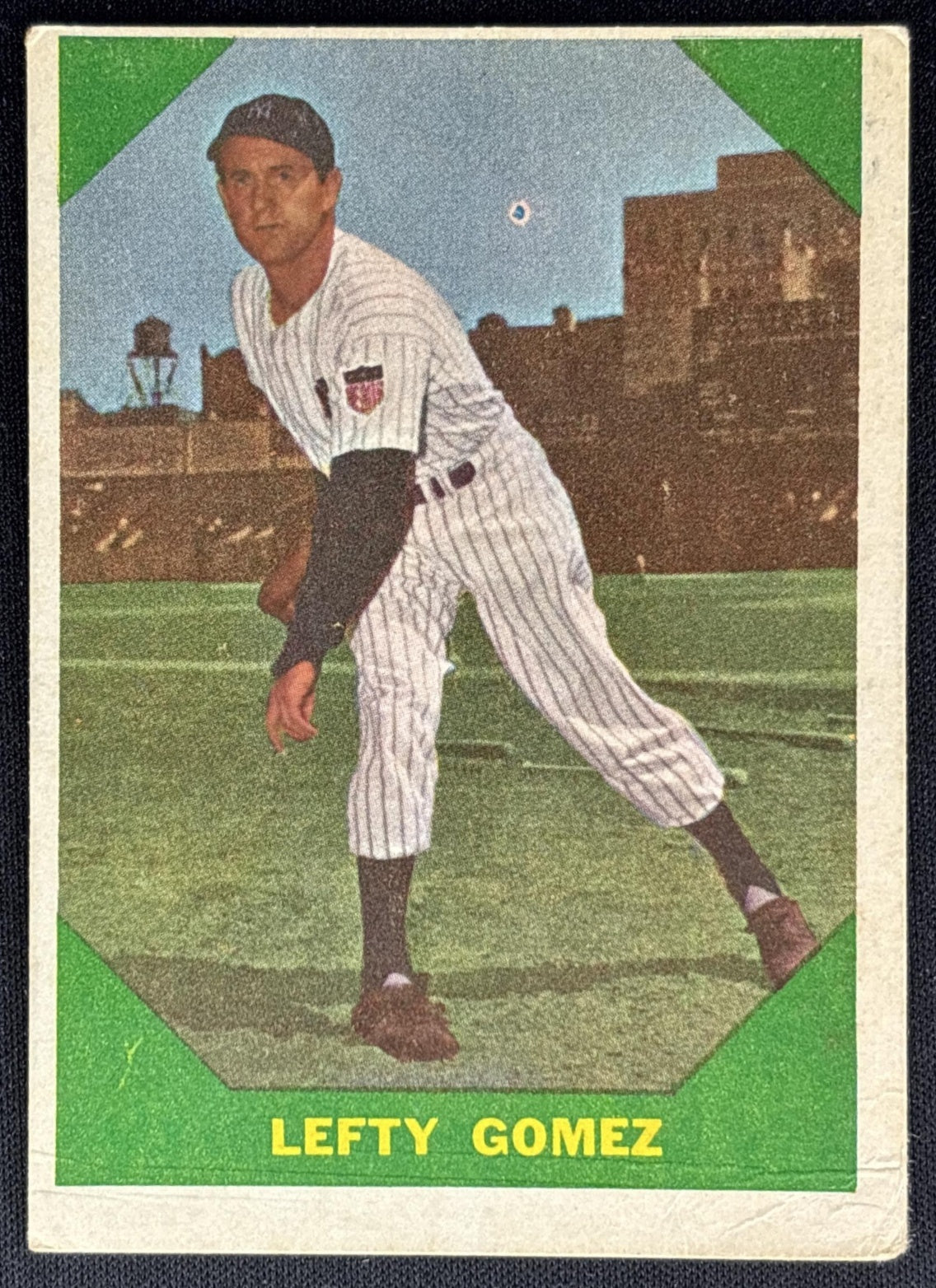Lefty Gomez 1960 Fleer Baseball Greats Tigers front
