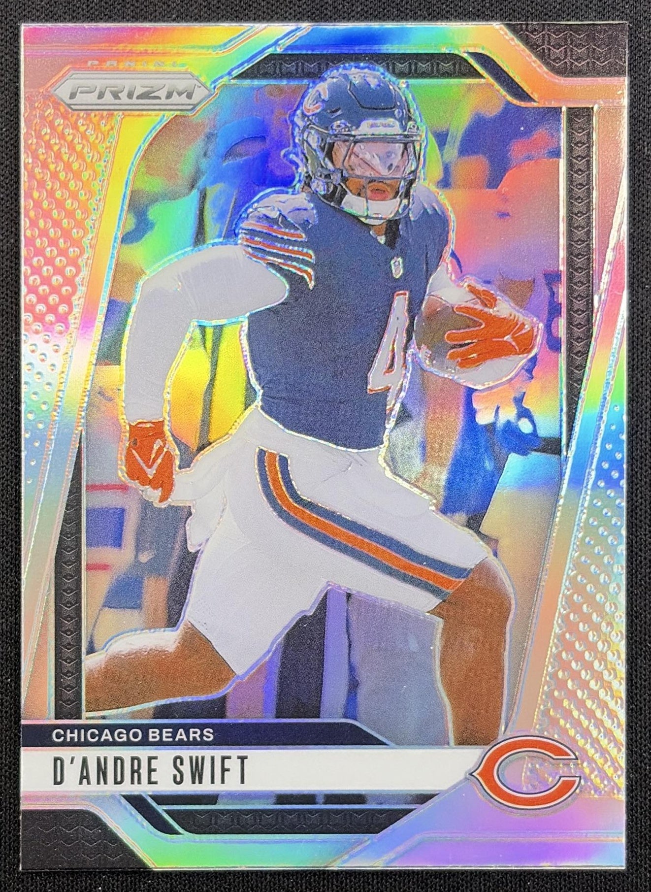 D'Andre Swift 2024 Panini Prizm Silver Bears front