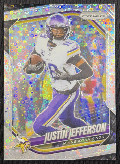Justin Jefferson 2025 Panini Prizm No Huddle Vikings Minnesota Vikings