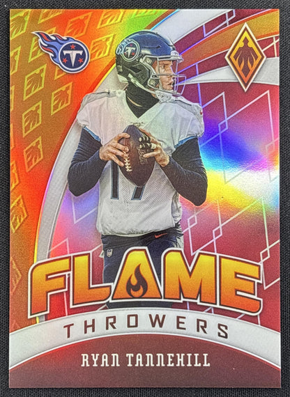 Ryan Tannehill 2020 Panini Phoenix Flame Throwers Red /299 Titans