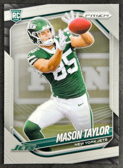 Mason Taylor 2025 Panini Prizm Jets Default Title Sports Trading Cards