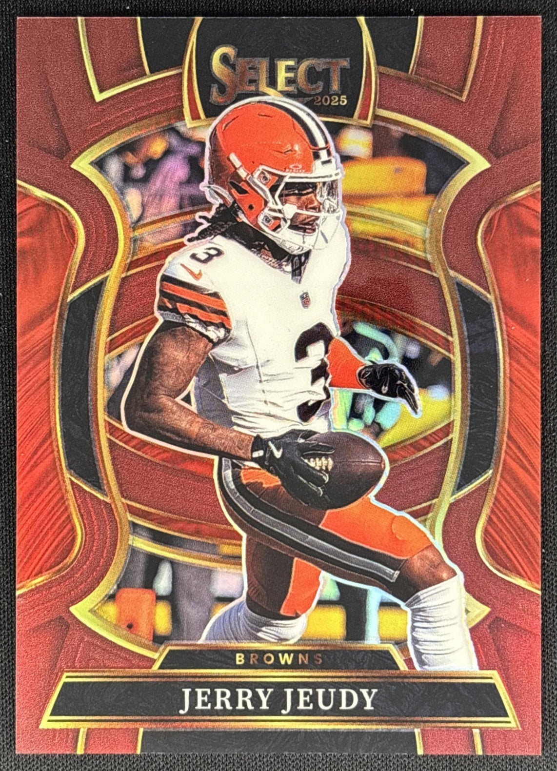 Jerry Jeudy 2025 Panini Select Concourse Marron Prizm /149 Browns Default Title Sports Trading Cards