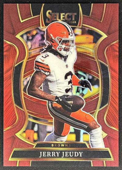 Jerry Jeudy 2025 Panini Select Concourse Marron Prizm /149 Browns Default Title Sports Trading Cards