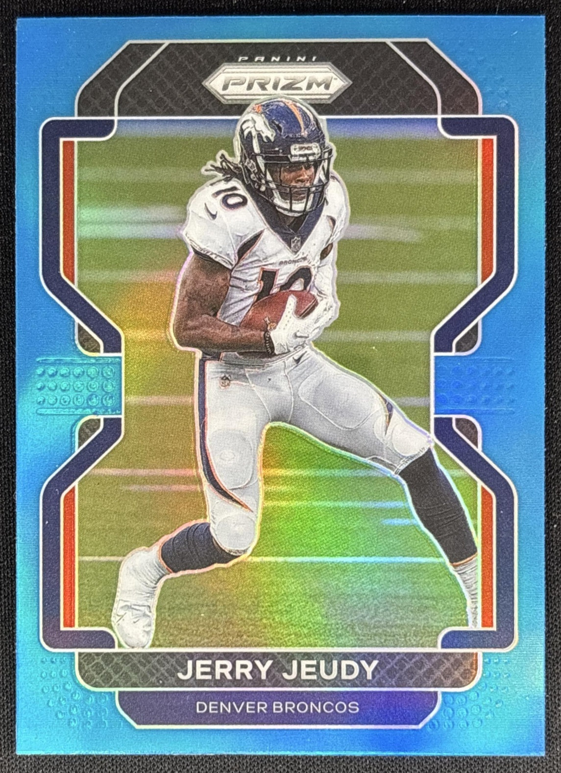 Jerry Jeudy 2021 Panini Prizm Light Blue Broncos Default Title Sports Trading Cards