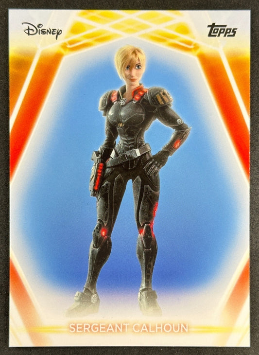 Sergeant Calhoun 2026 Topps Disney Neon Wreck-It Ralph Entertainment Cards