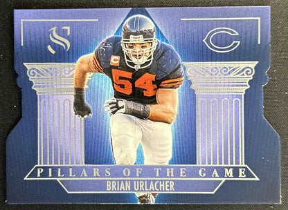 Brian Urlacher 2025 Panini Silhouette Pillars of the Game Bears