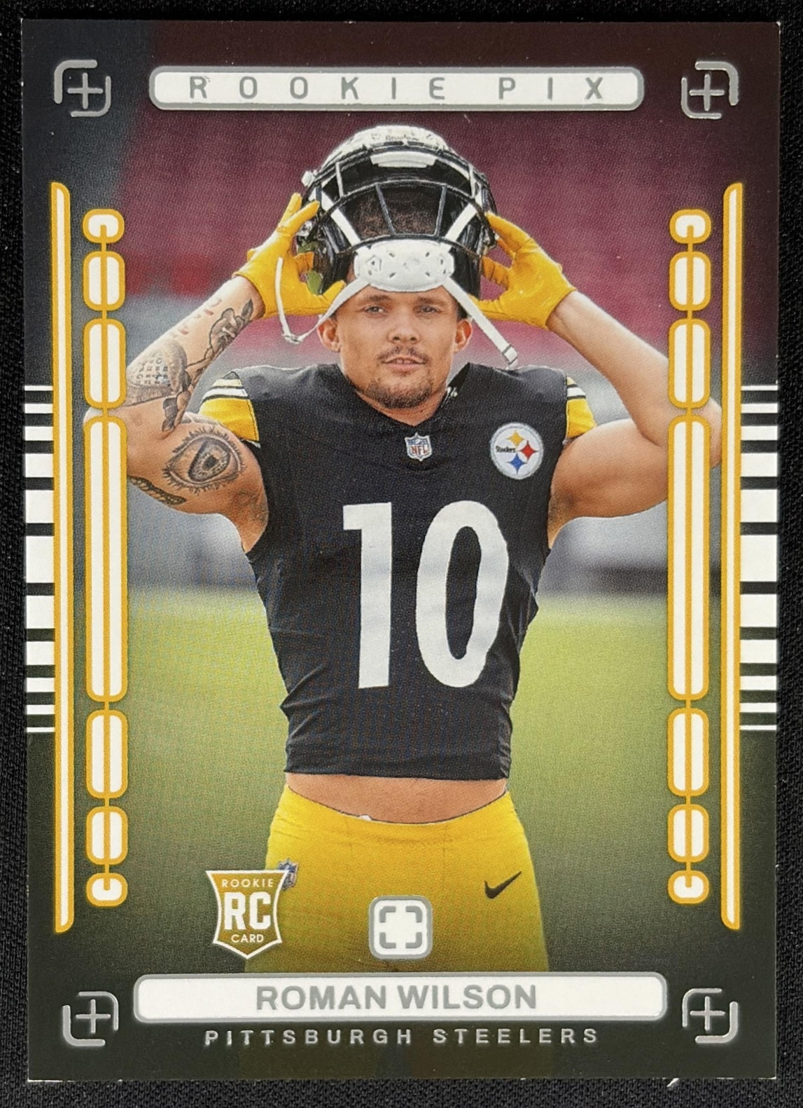 Roman Wilson 2024 Panini Photogenic Rookie Pix Steelers