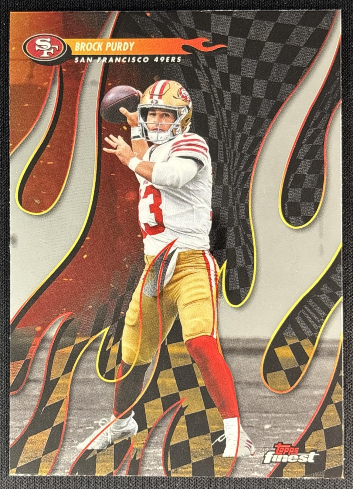 Brock Purdy 2025 Topps Finest Torchers