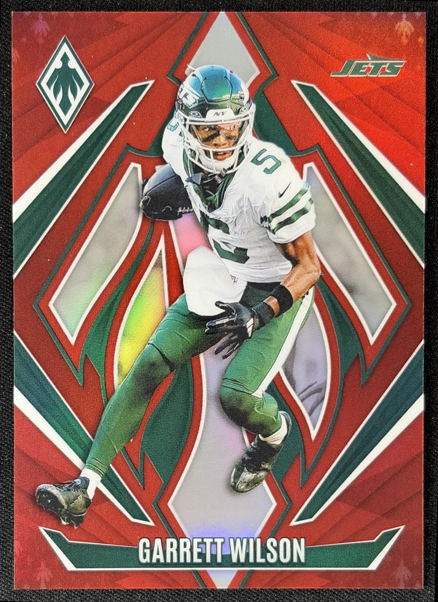 Garrett Wilson 2024 Panini Phoenix Red /99 Jets