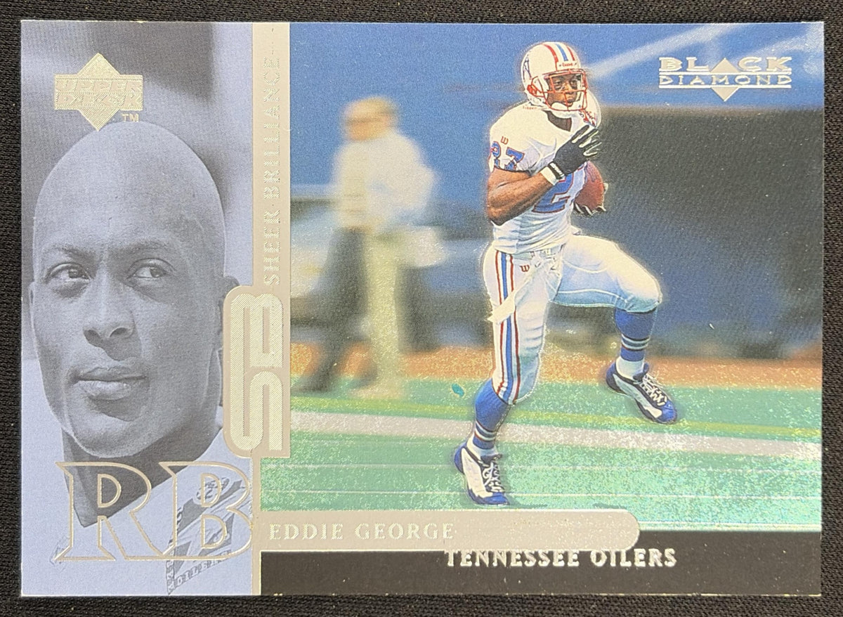 Eddie George 1998 Upper Deck Black Diamond Rookie Edition Sheer Brilliance /2700