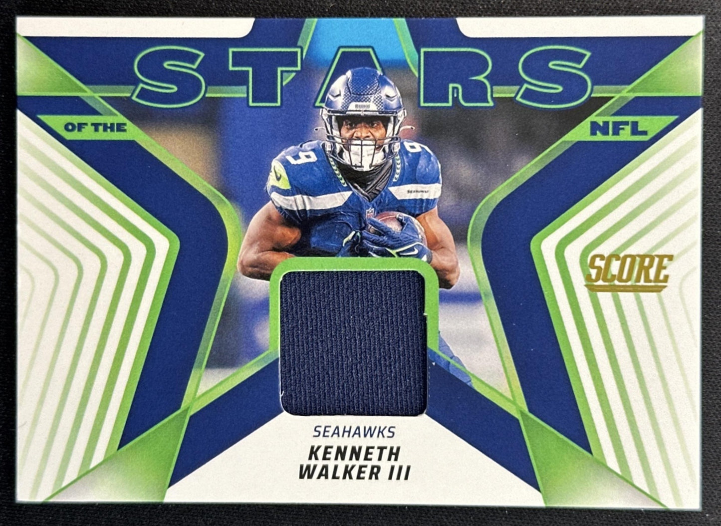 Kenneth Walker III 2025 Panini Score Stars of the NFL Jersey Seahawks
