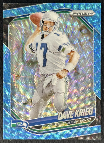 Dave Krieg 2025 Panini Prizm Blue Wave /230 Seahawks