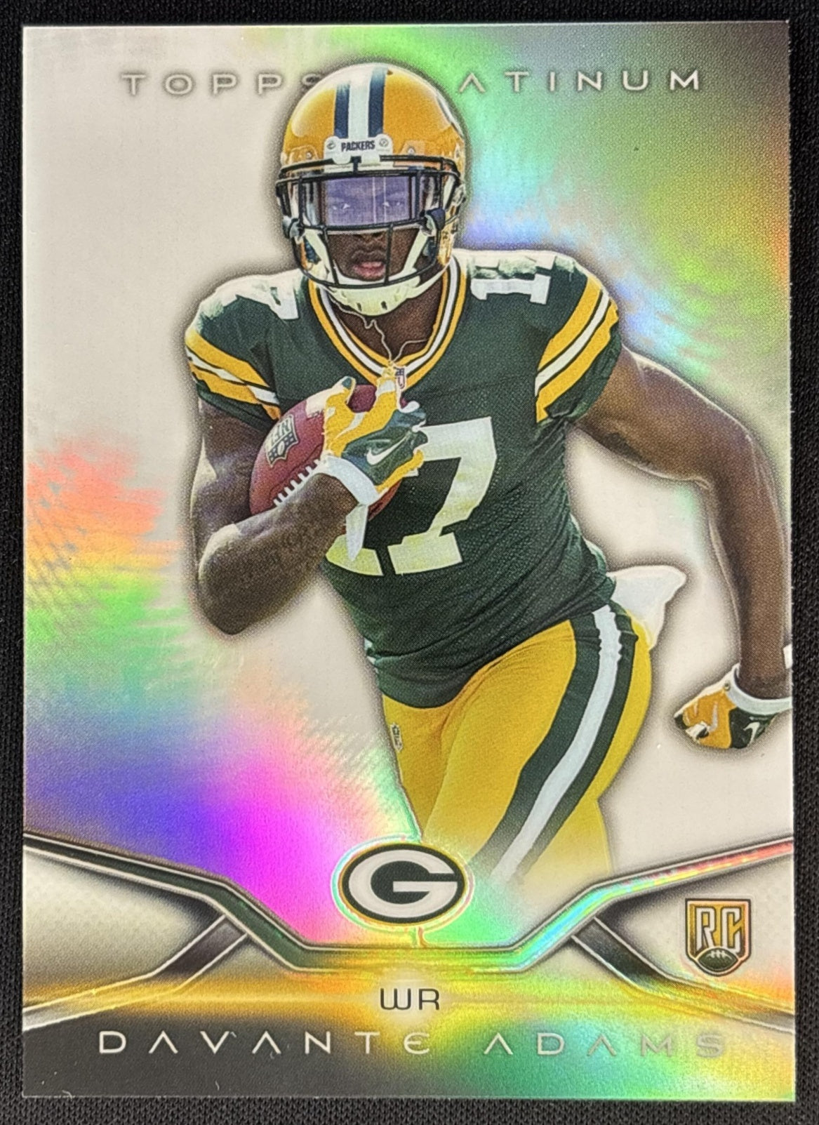 Davante Adams 2014 Topps Platinum Packers Sports Trading Cards