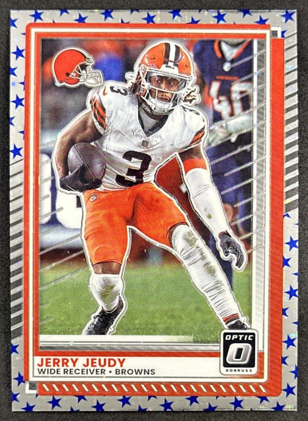 Jerry Jeudy 2025 Panini Donruss Optic Stars Prizm Browns Default Title Sports Trading Cards