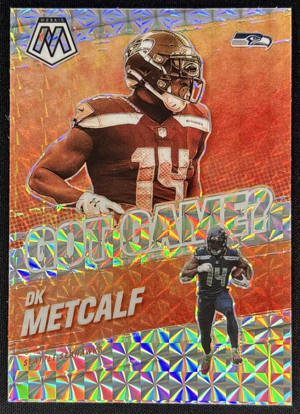 DK Metcalf 2021 Panini Mosaic Got Game? Mosaic