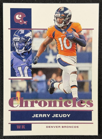 Jerry Jeudy 2021 Panini Chronicles Pink Broncos
