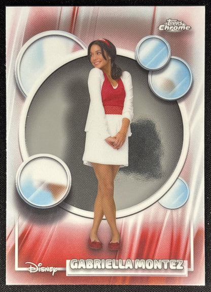 Gabriella Montez 2026 Topps Chrome Disney High School Musical front