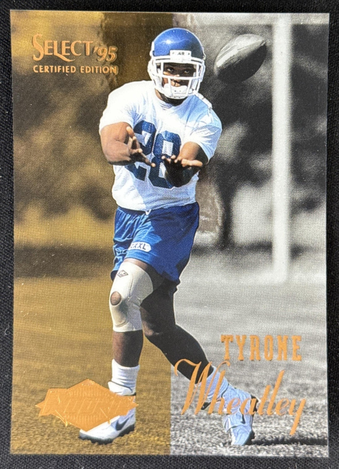 Tyrone Wheatley 1995 Pinnacle Select Certified Giants Sports Trading Card