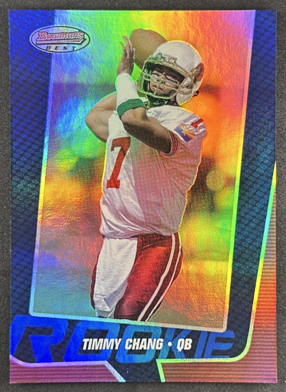 Timmy Chang 2005 Bowman's Best Blue /1399 Cardinals Sports Trading Cards