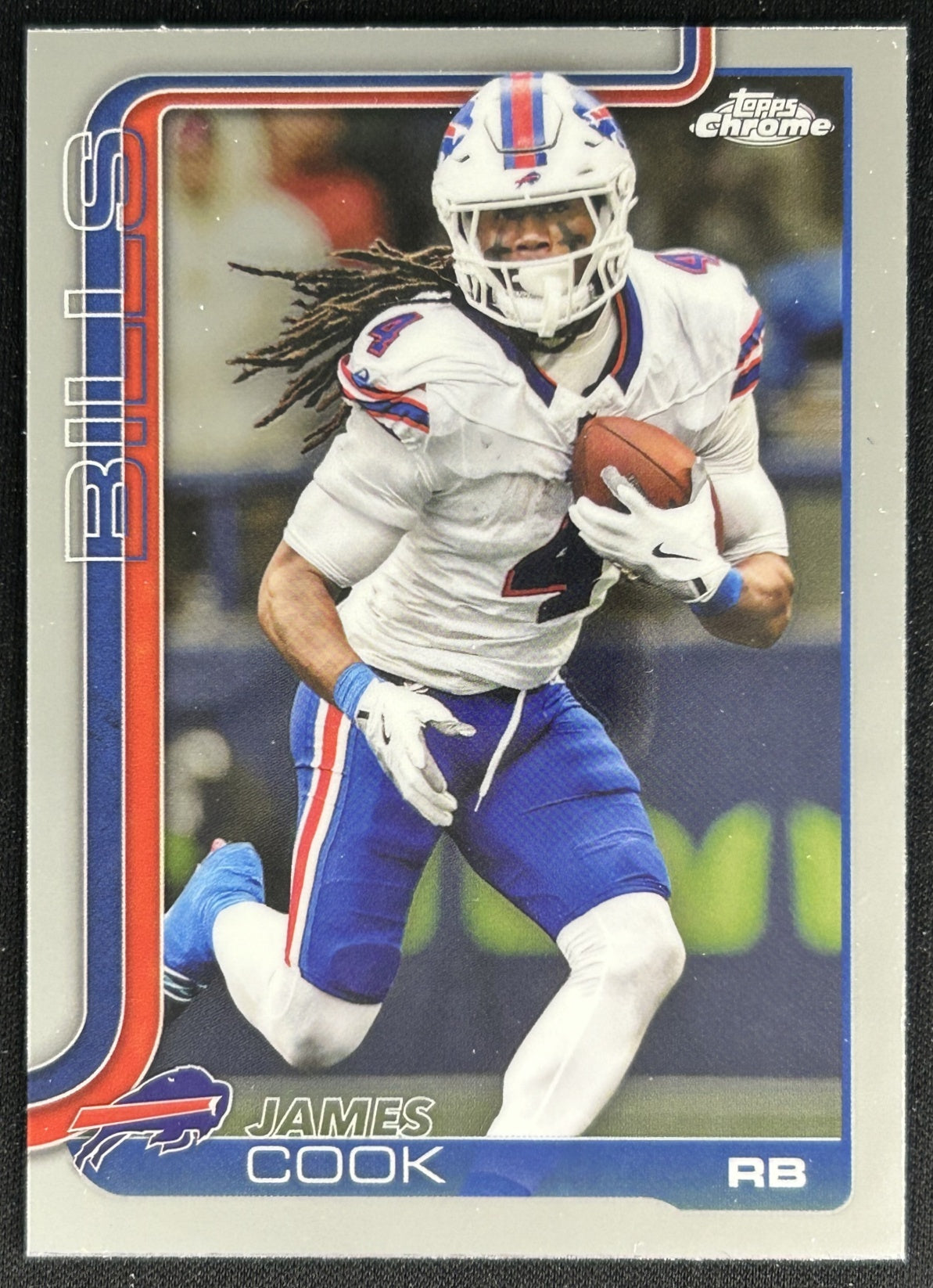 James Cook 2025 Topps Chrome Bills Default Title