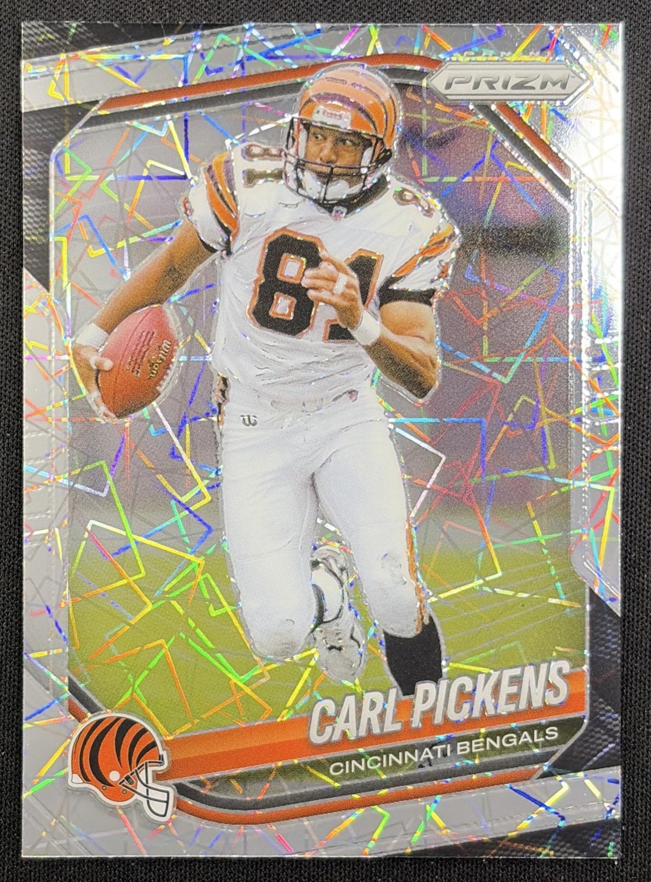 Carl Pickens 2025 Panini Prizm Lazer Bengals