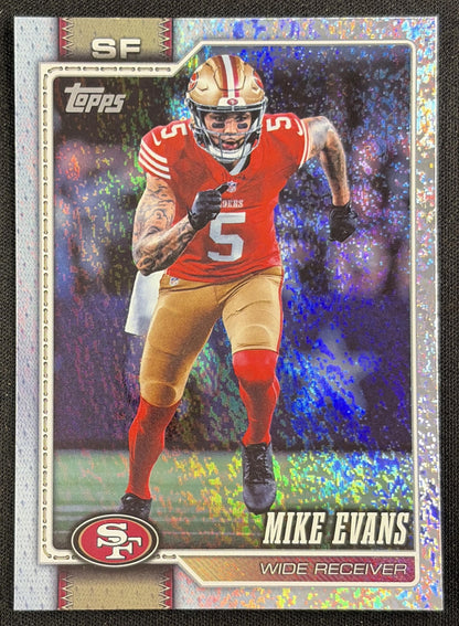 Mike Evans 2026 Topps Rainbow Foil 49ers