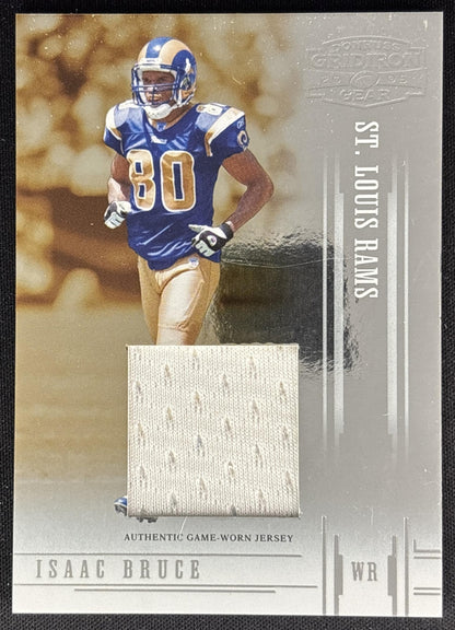 Isaac Bruce 2005 Donruss Gridiron Gear Jerseys /150 Rams