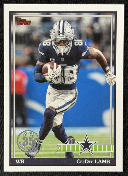 CeeDee Lamb 2026 Topps 1991 Cowboys front