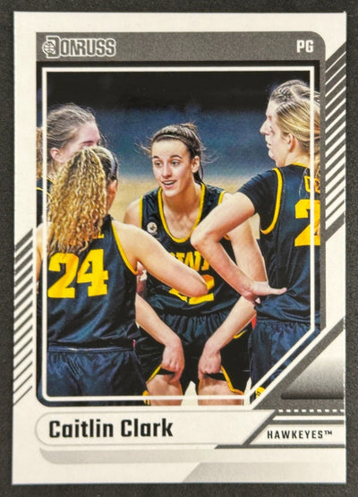 Caitlin Clark 2024 Collection Donruss Hawkeyes Sports Trading Card