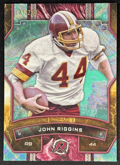 John Riggins 2024 Topps Resurgence Aqua Surge /249