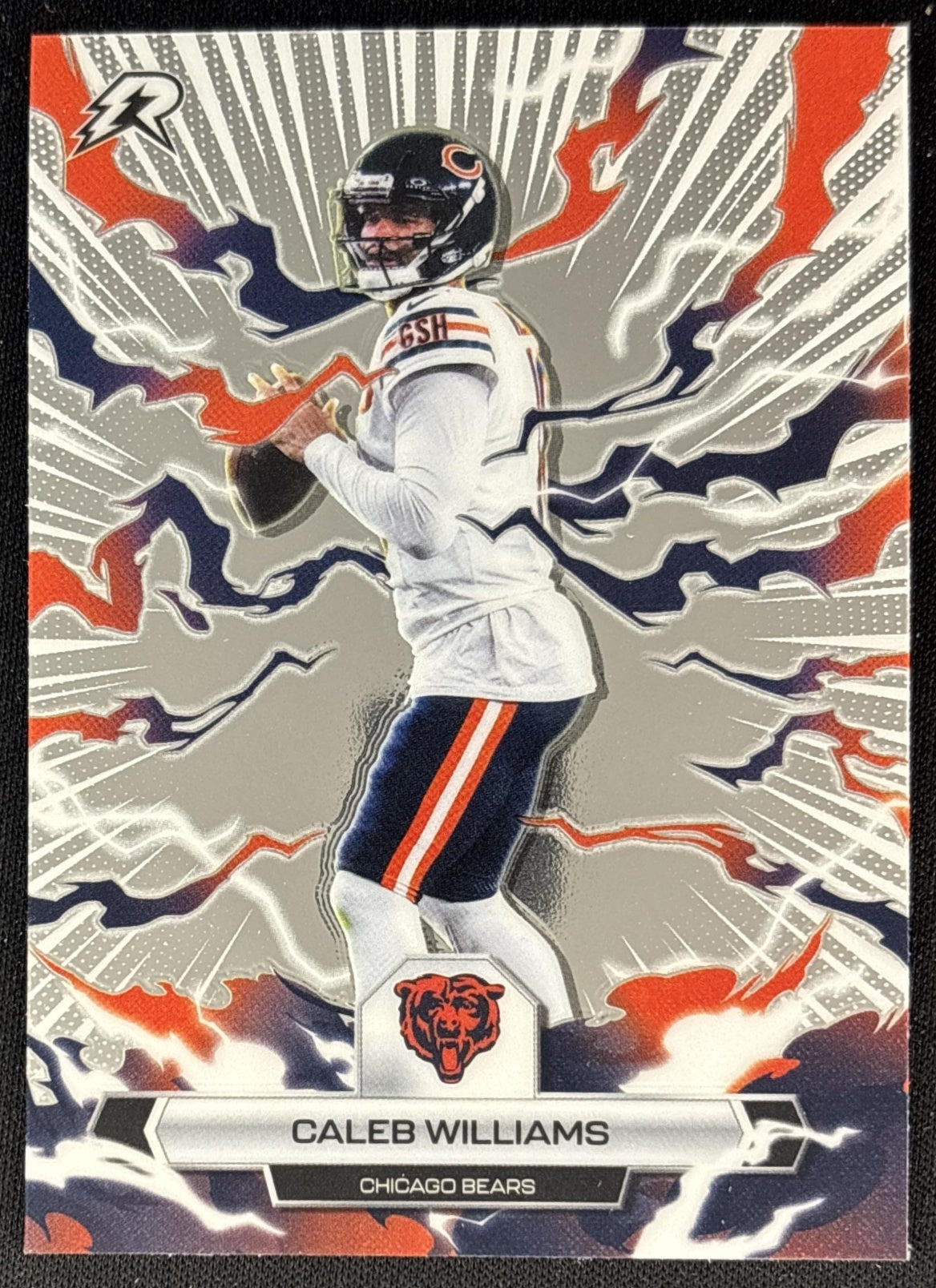 Caleb Williams 2025 Topps Resurgence Bears Chicago Bears front