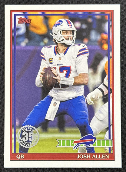 Josh Allen 2026 Topps Flagship 1991 Bills
