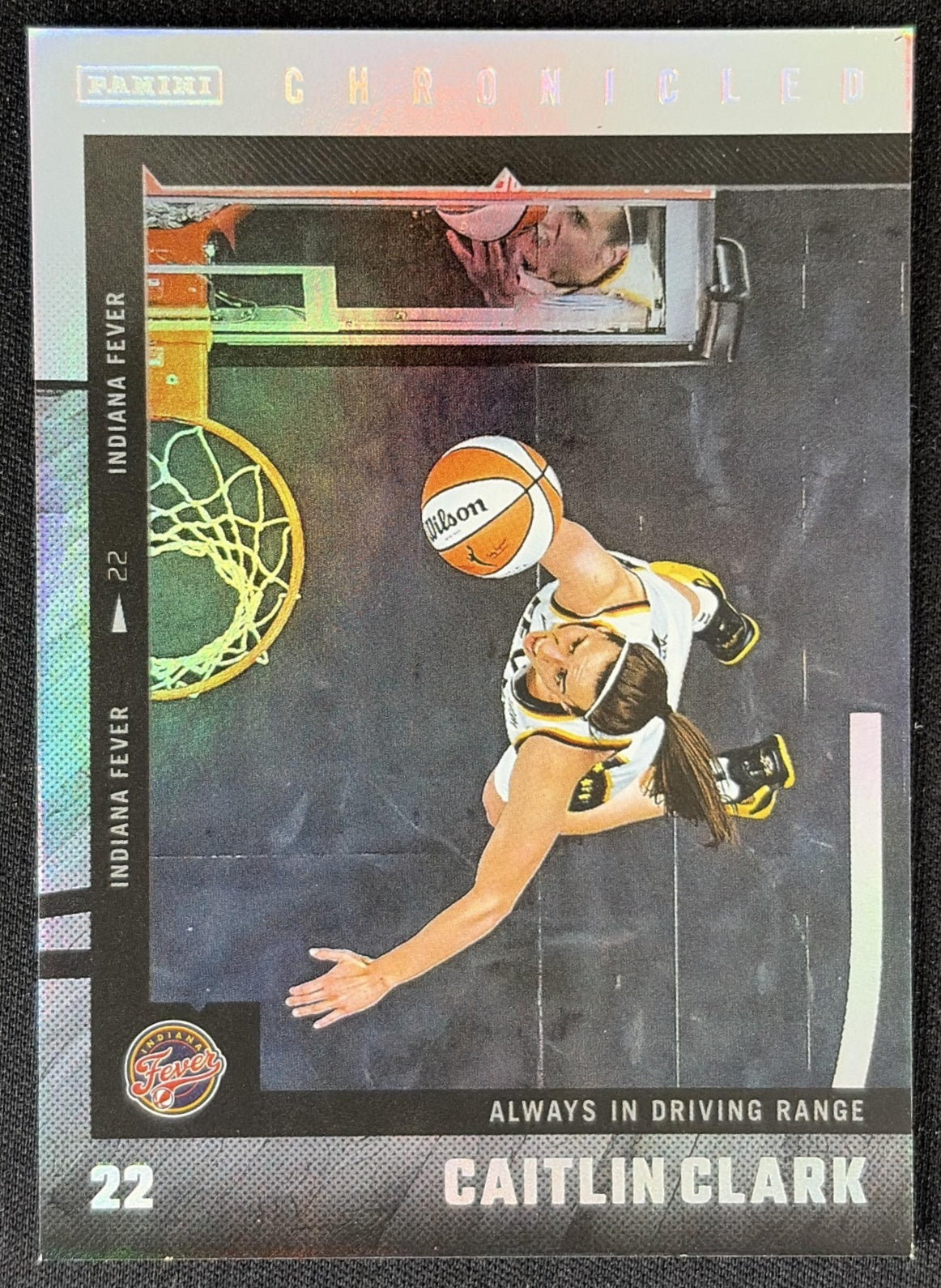 Caitlin Clark 2025 Panini Chronicled WNBA Holo Fever 32