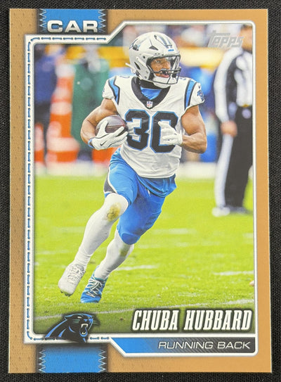 Chuba Hubbard 2026 Topps Gold /2026 Panthers