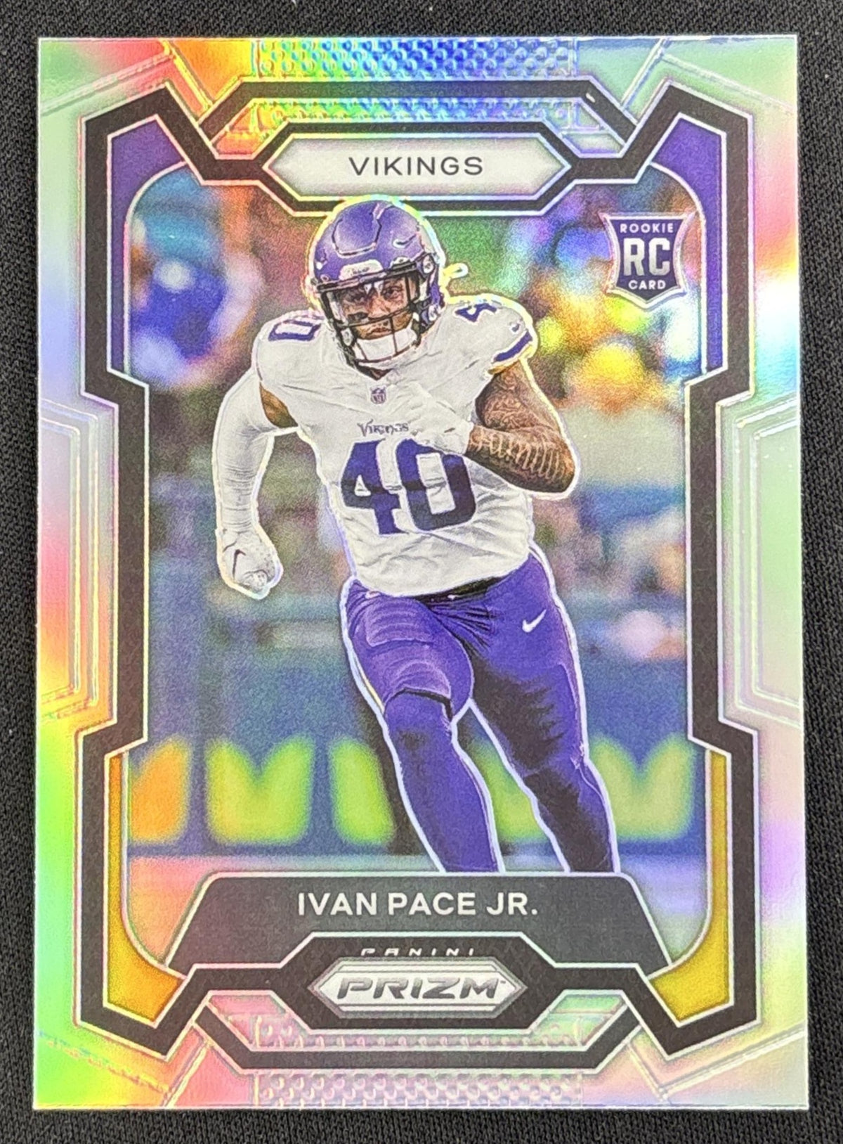 Ivan Pace Jr. 2023 Panini Prizm Silver Vikings