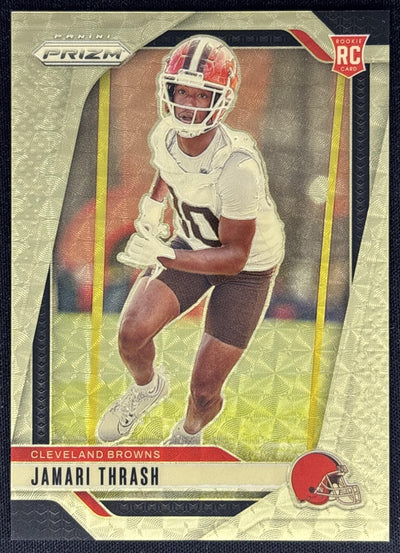 Jamari Thrash 2024 Panini Prizm Gold Vinyl /5 Browns Default Title Sports Trading Cards