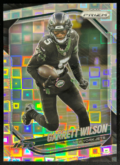 Garrett Wilson 2025 Panini Prizm Pandora /400 Jets Sports Trading Cards