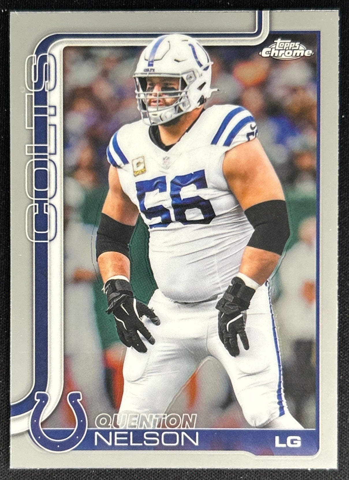 Quenton Nelson 2025 Topps Chrome Colts Default Title Sports Trading Cards