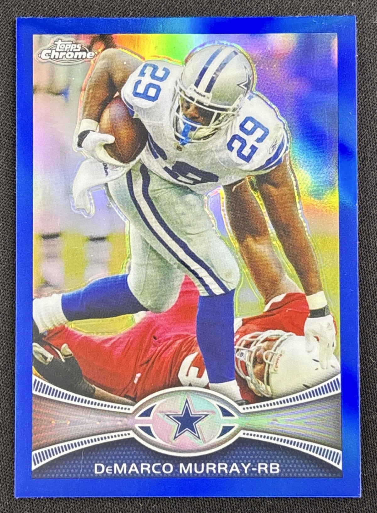 DeMarco Murray 2012 Topps Chrome Blue Refractor /199 Cowboys