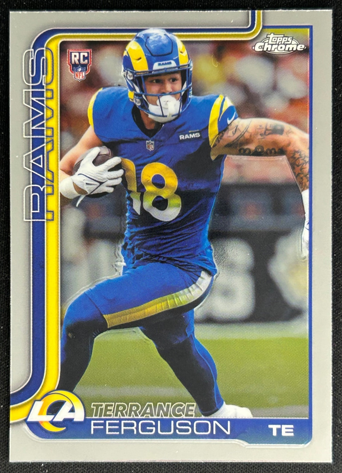 Terrance Ferguson 2025 Topps Chrome Rookie Rams Sports Trading Cards