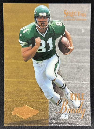 Kyle Brady 1995 Pinnacle Select Certified Jets Sports Trading Card
