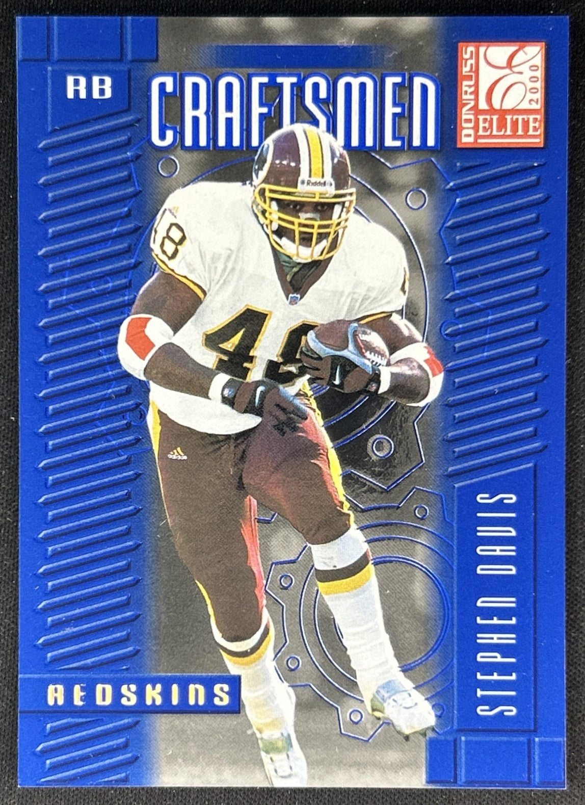 Stephen Davis 2000 Donruss Elite Craftsmen /2500 Redskins front