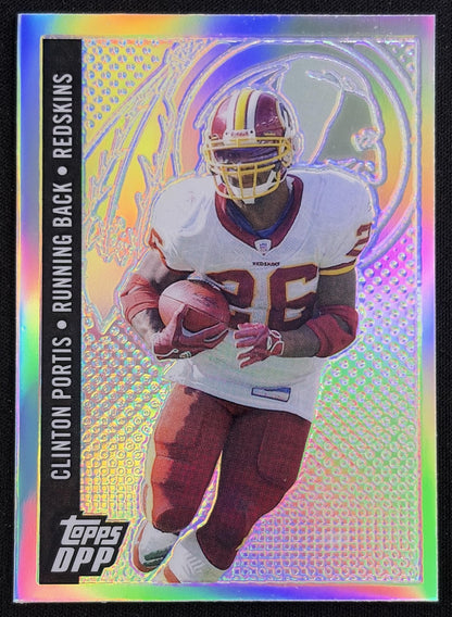 Clinton Portis 2006 Topps Draft Picks & Prospects Chrome Black Redskins