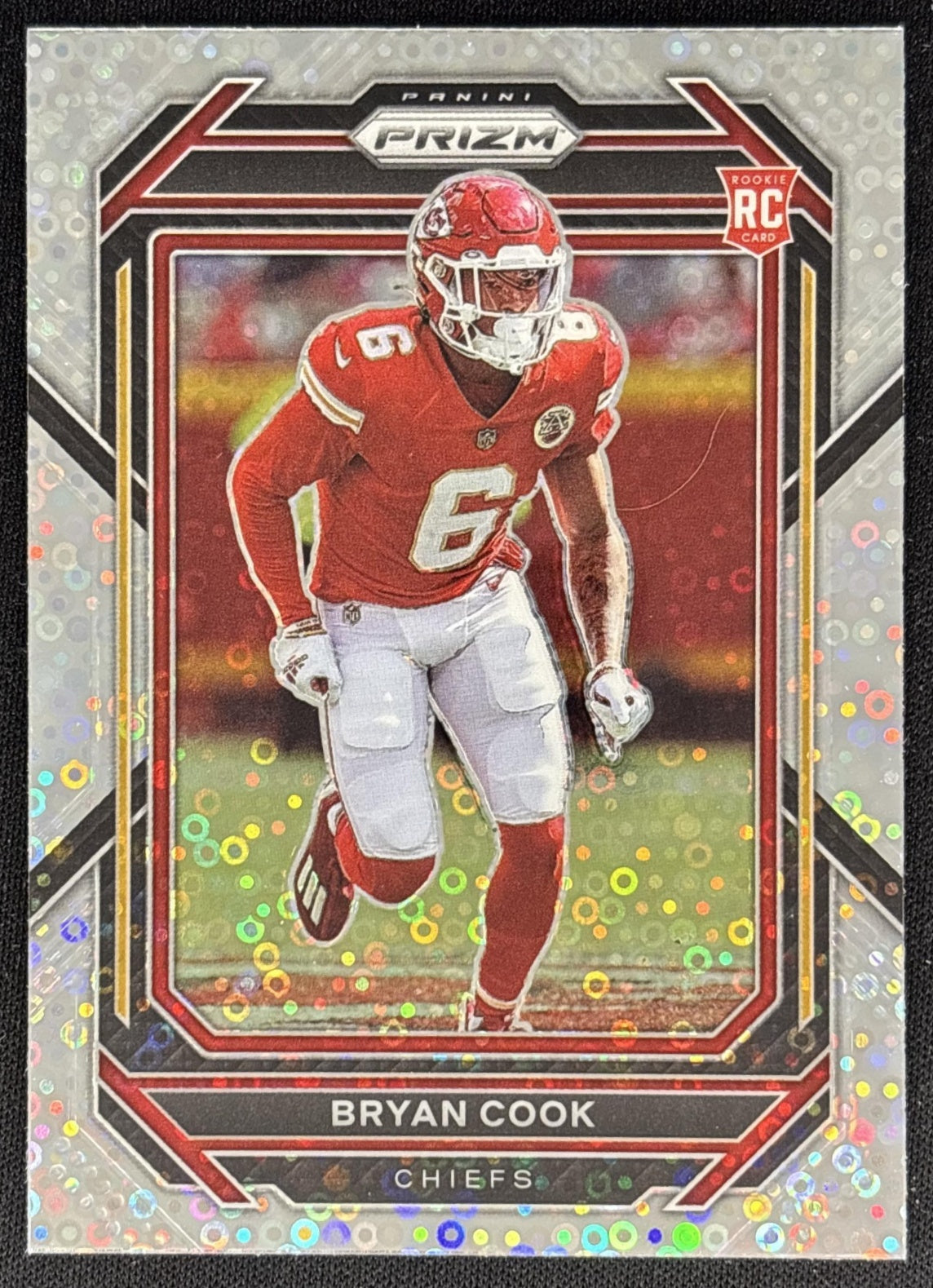 Bryan Cook 2022 Panini Prizm No Huddle Chiefs Sports Trading Cards