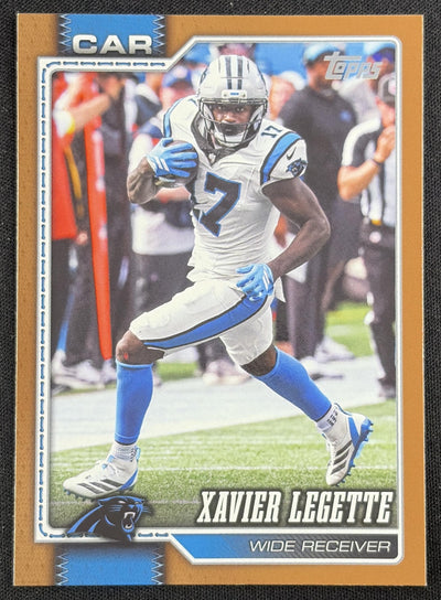Xavier Legette 2026 Topps Gold /2026 Panthers