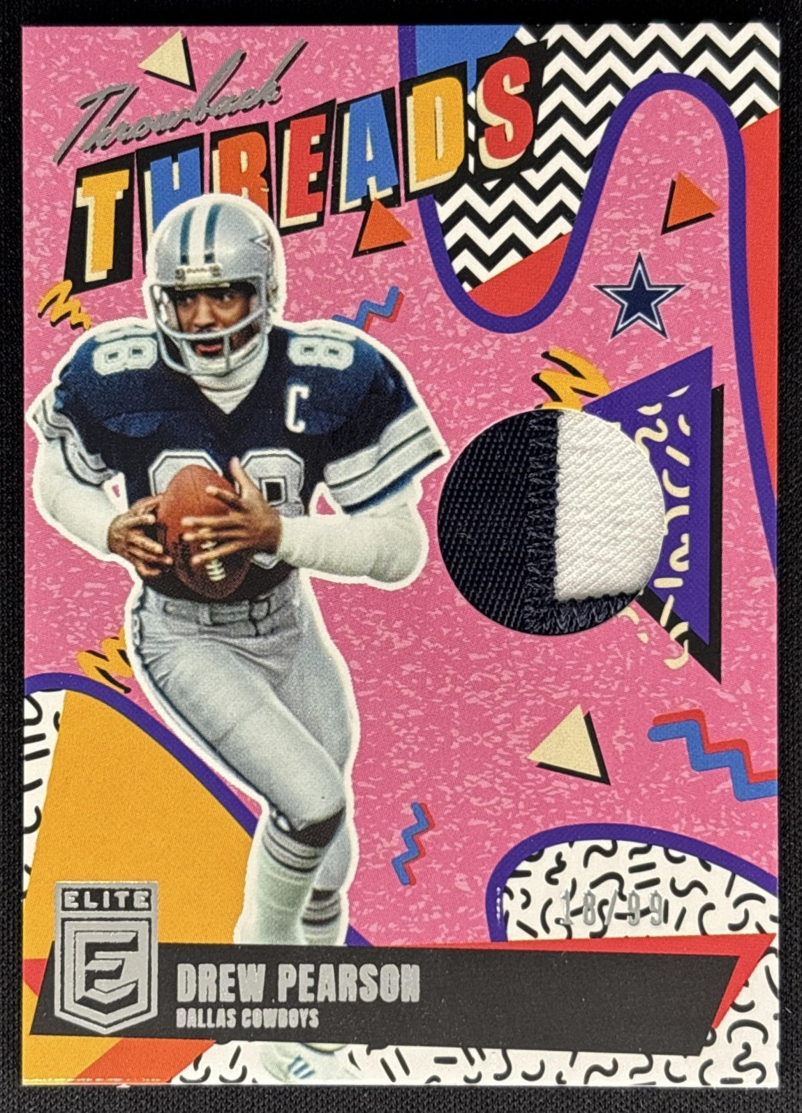 Drew Pearson Michael Irvin 2025 Donruss Elite Throwback Threads Doubles /99 Cowboys Default Title Sports Trading Cards